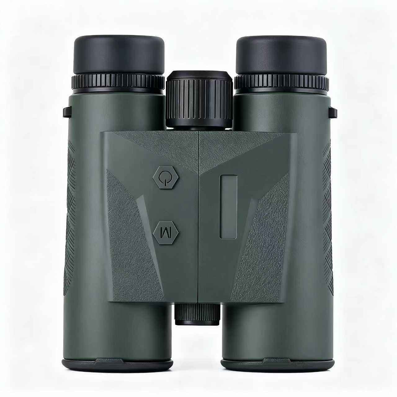 10x42-Fernglas mit Laser-Entfernungsmesser (Golf/Jagd) – Messung von Winkel, Höhe und verschiedenen Modi